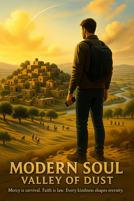 Cover art for Modern Soul: Valley of Dust, a bronze age scenario on AI Dungeon