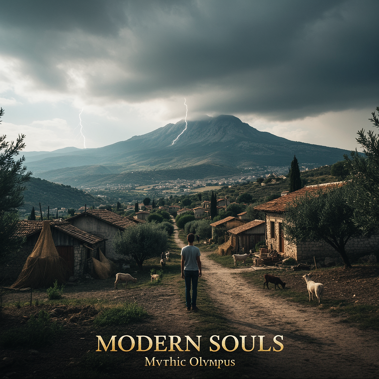 Cover art for Modern Souls: Mythic Olympus, a modern souls series scenario on AI Dungeon
