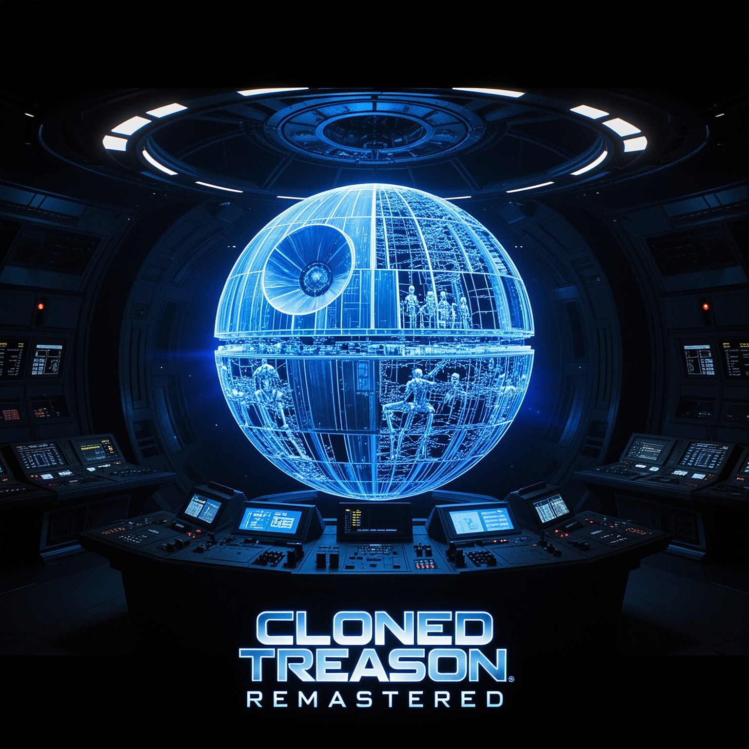 Cover art for Cloned Treason *Remastered*, a star wars scenario on AI Dungeon