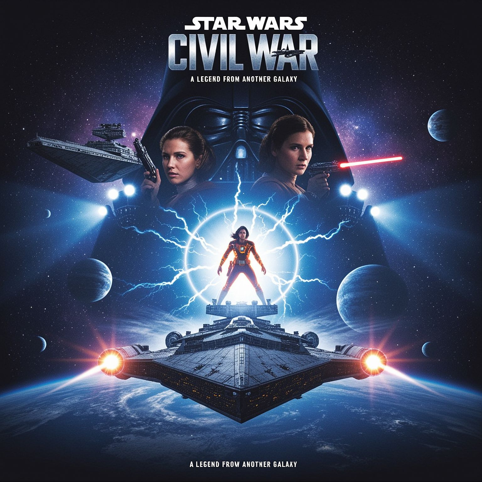 Cover art for Star Wars: Civil War, a star wars scenario on AI Dungeon
