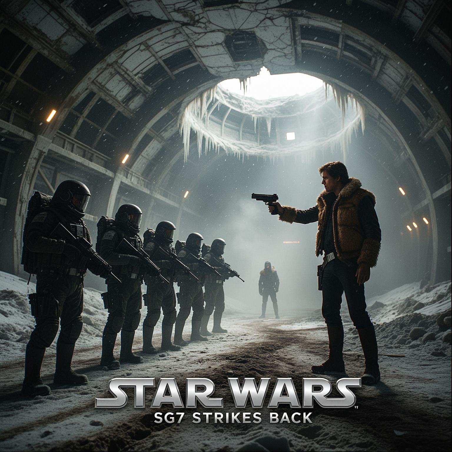 Cover art for Star Wars: SG7 Strikes Back on AI Dungeon
