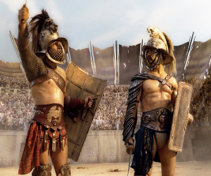 Cover art for You are a Gladiator, a gladiator scenario on AI Dungeon