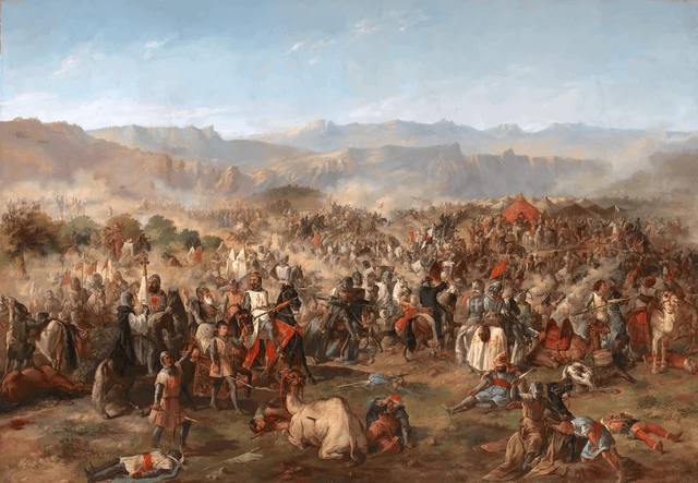 Cover art for Battle of Tours | 732 AD, a tours scenario on AI Dungeon