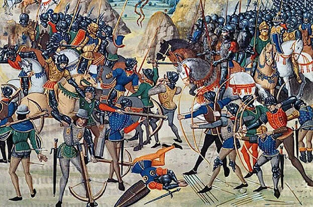 Cover art for Battle of Agincourt | 1415 AD, an agincourt scenario on AI Dungeon