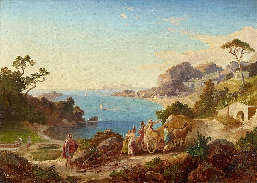 Cover art for The Heroic Age of Greece | 1600 BC - 1200 BC, a greece scenario on AI Dungeon