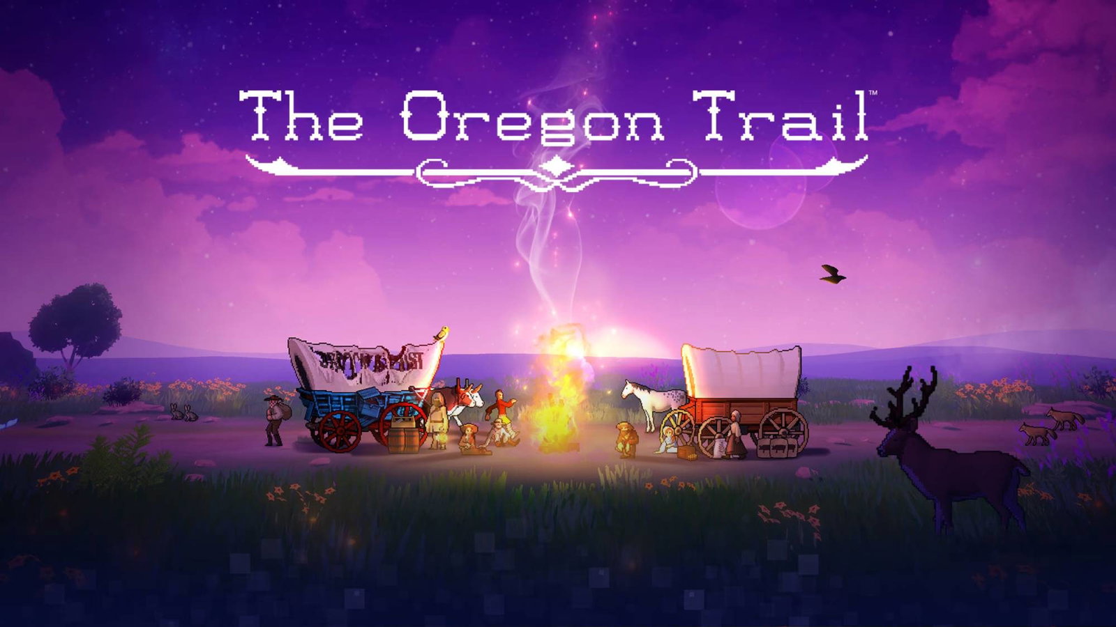 Cover art for The Oregon Trail, an oregon scenario on AI Dungeon