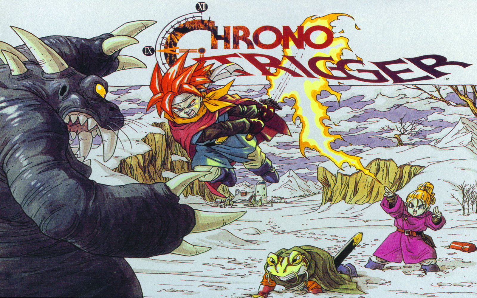 Cover art for Chrono Trigger, a fantasy world on Voyage