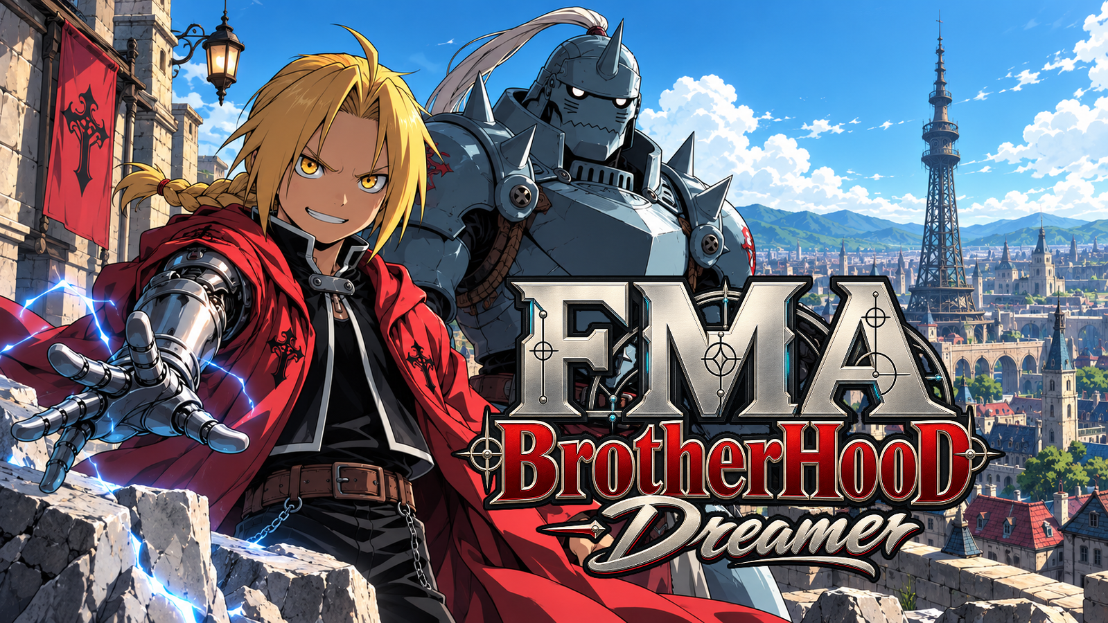 Cover art for Full Metal Alchemist Brotherhood - Dreamer, a fantasy world on Voyage