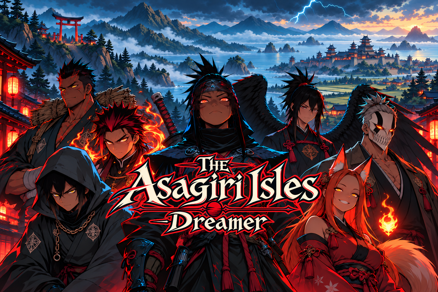 Cover art for The Asagiri Isles, an anime world on Voyage