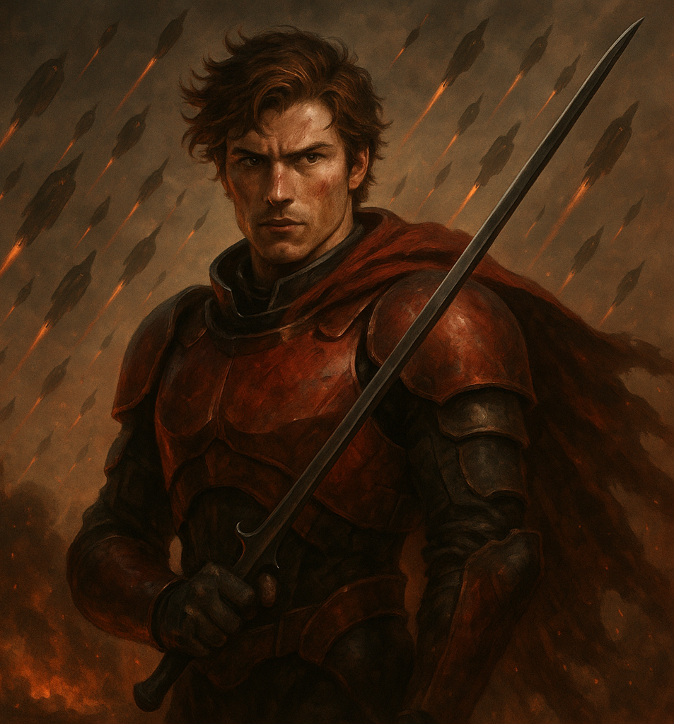 Cover art for Red Rising , a scifi scenario on AI Dungeon