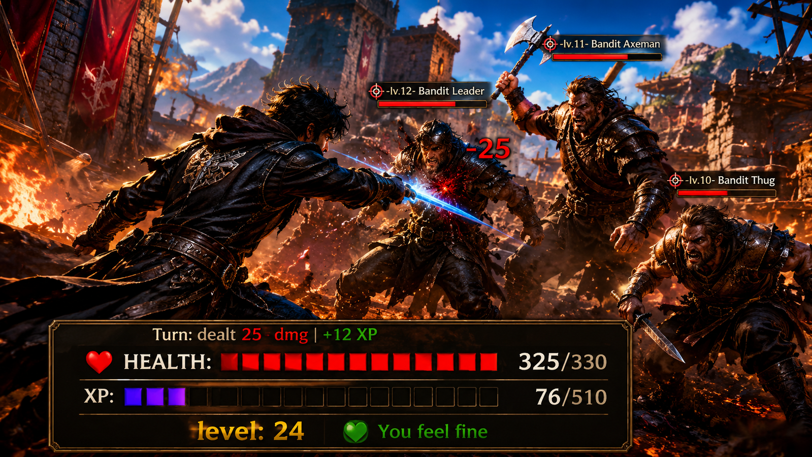 Cover art for πRPGui Script, a rpg ui scenario on AI Dungeon
