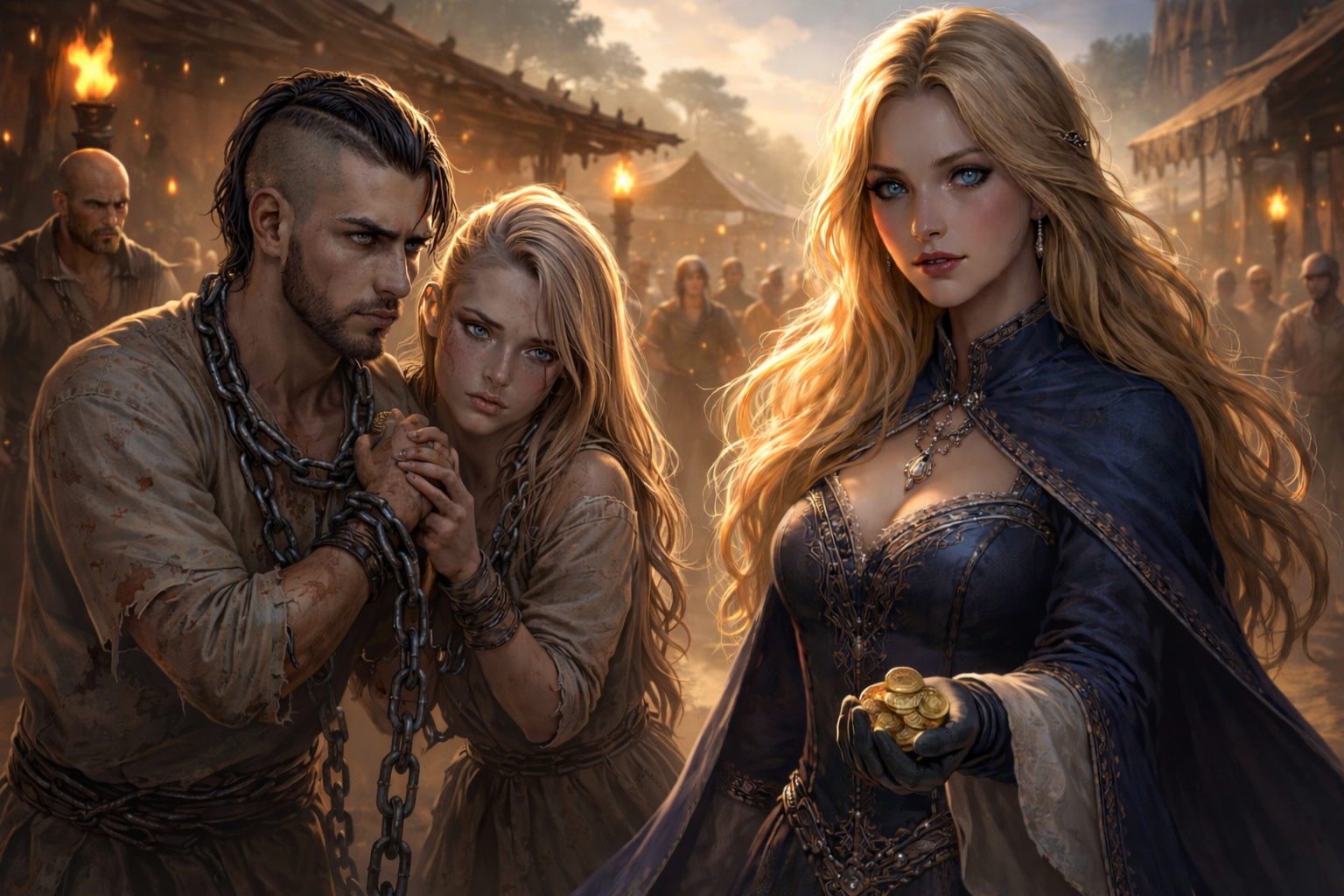 Cover art for Under Her Banner, a lindale scenario on AI Dungeon