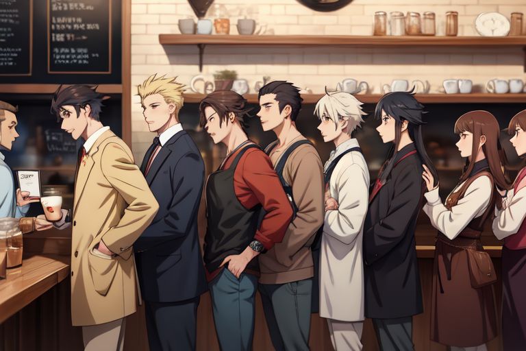 Cover art for Barista Boys, a coffee scenario on AI Dungeon