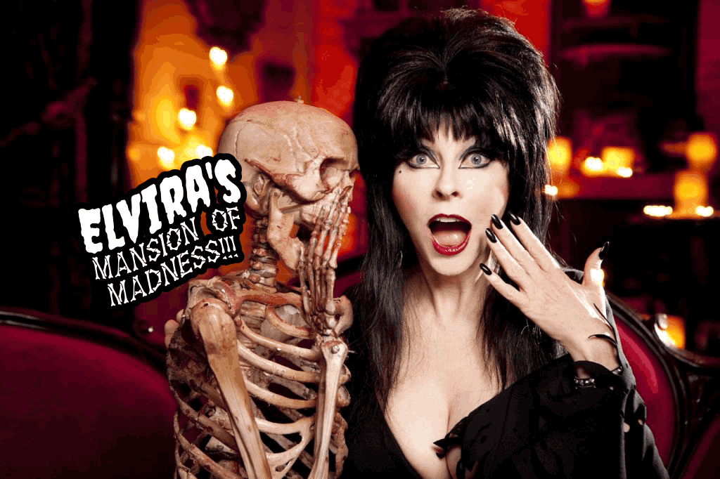 Cover art for Elvira's Mansion of Madness!, an elvira scenario on AI Dungeon