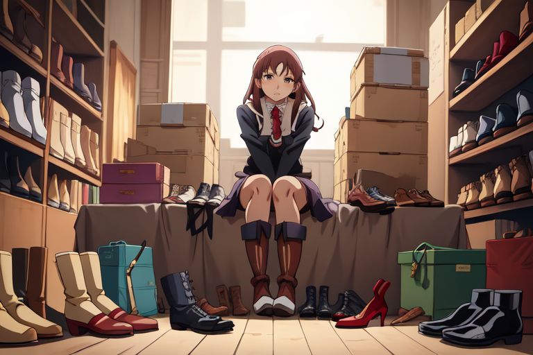 Cover art for Shoes for Lisa, a shoes scenario on AI Dungeon