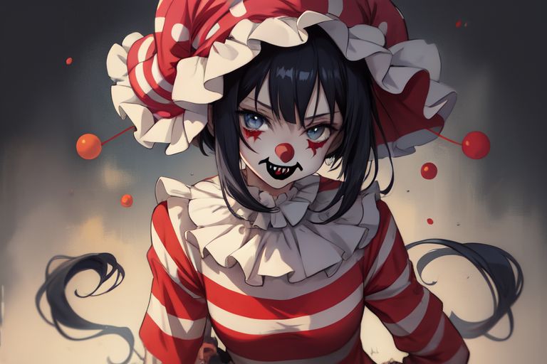 Cover art for Nippy, a clown scenario on AI Dungeon