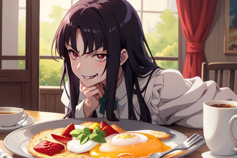 Cover art for "Hungry, my Darling?", a food scenario on AI Dungeon