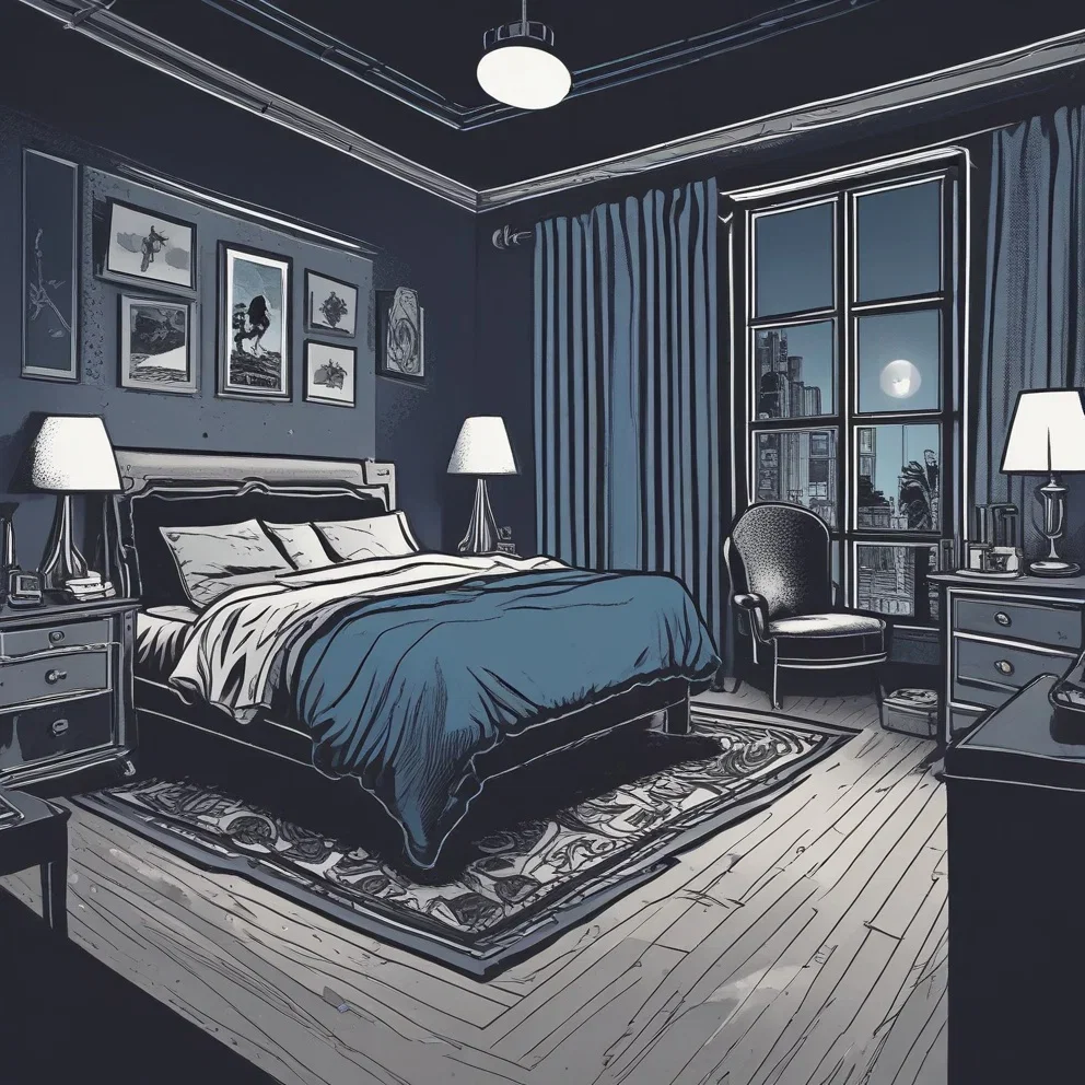 Cover art for 🎭They Can't Sleep..., a slice of life scenario on AI Dungeon