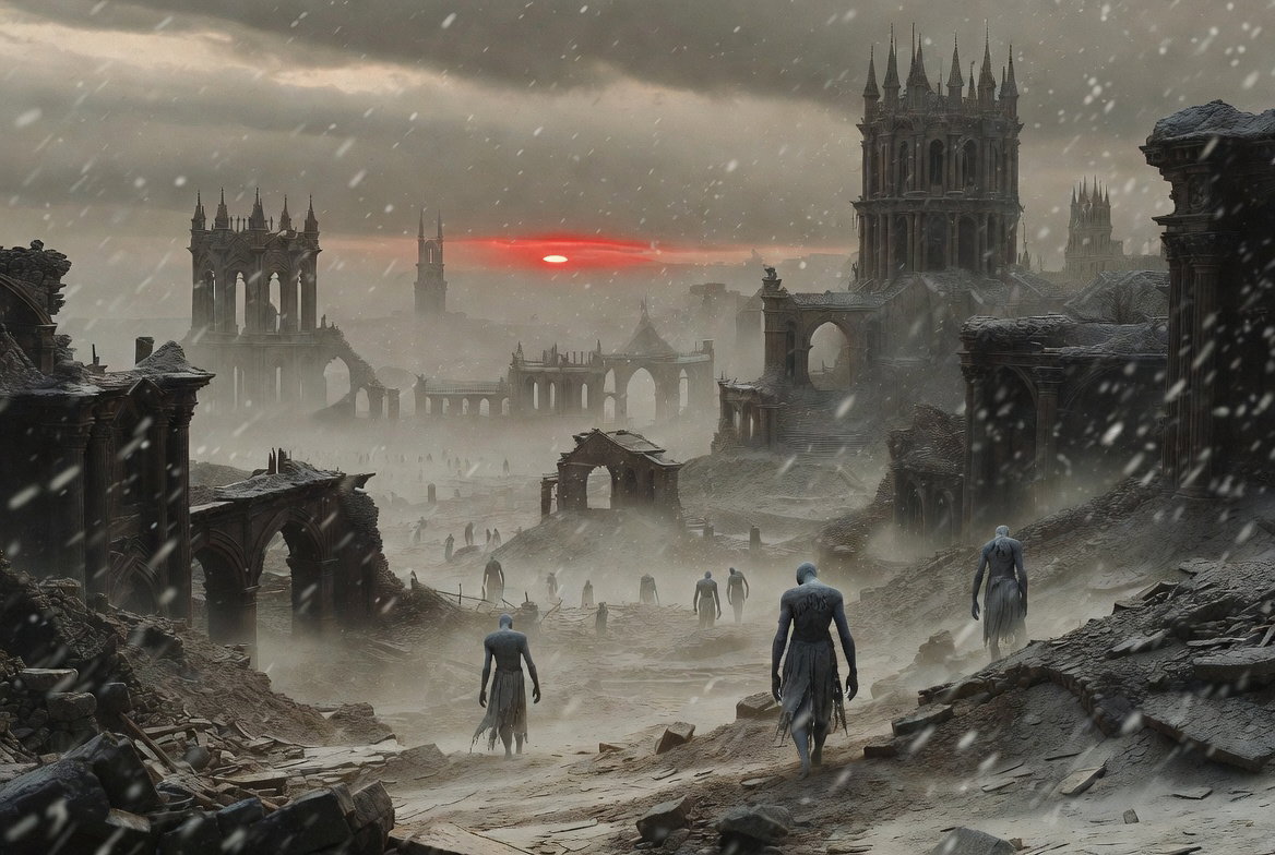 Cover art for The Age of Ash on AI Dungeon