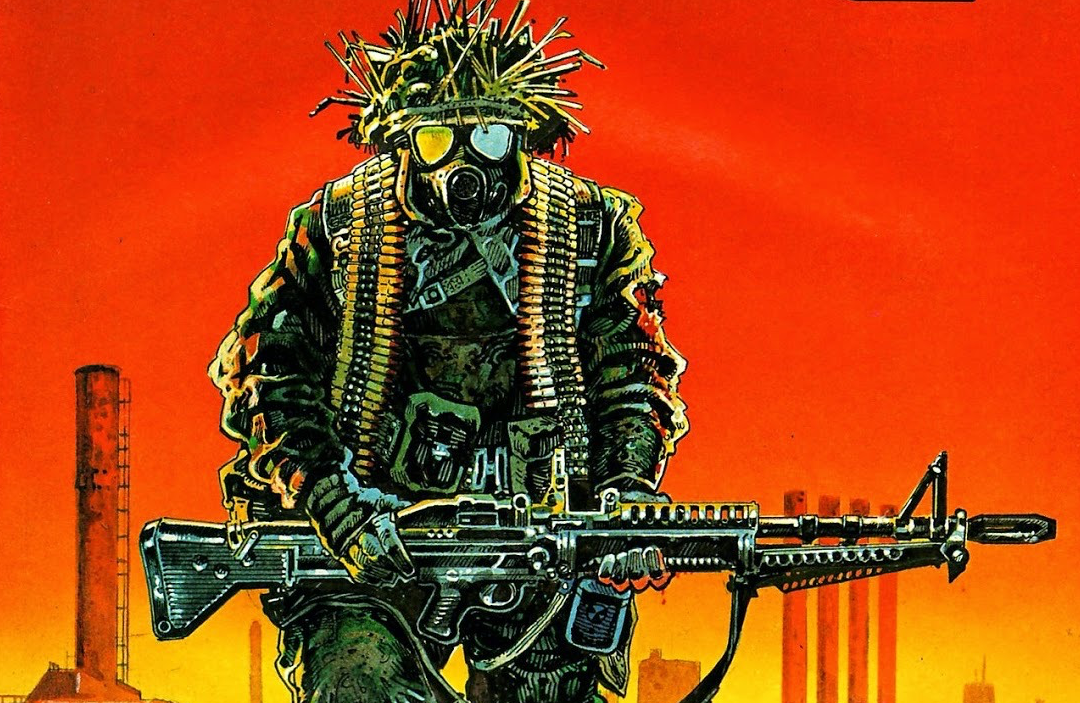 Cover art for PanzerKops' oneshots, a sci fi scenario on AI Dungeon