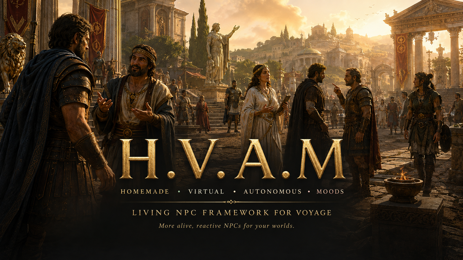 Cover art for H.V.A.M., a npc personality mod on Voyage
