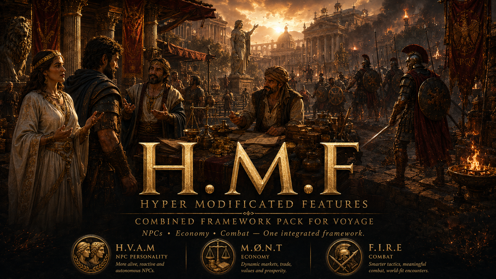 Cover art for H.M.F, a npc mod on Voyage