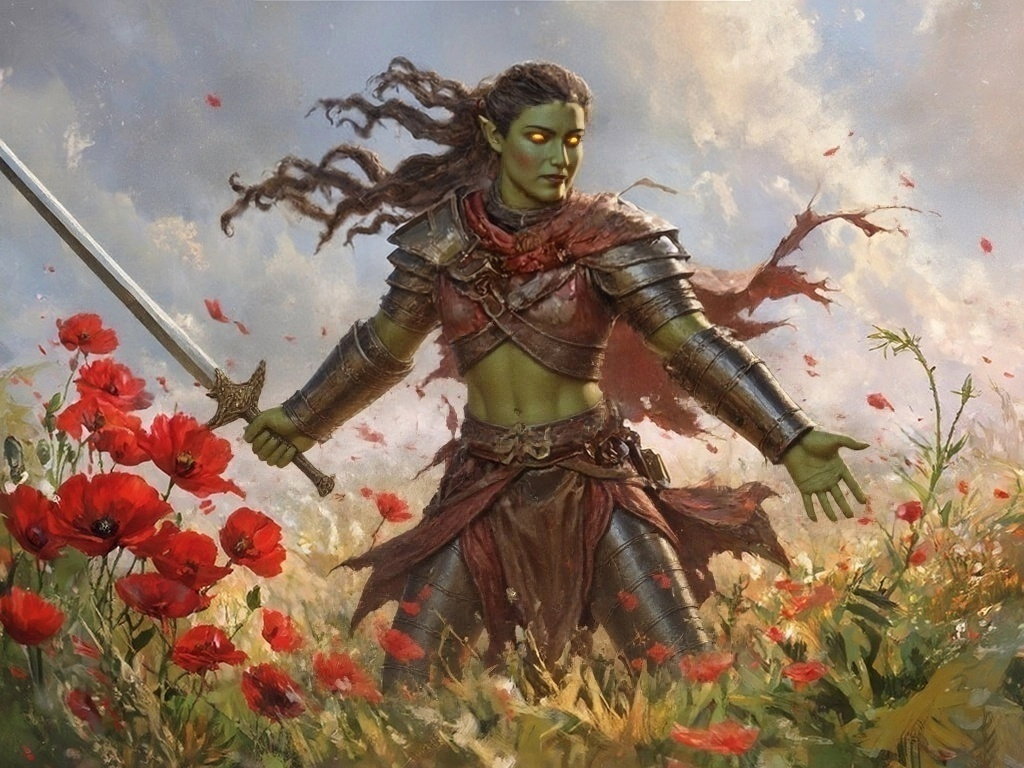 Cover art for πΏππ π²ππππππππ π·πππππ II, a greenskin scenario on AI Dungeon