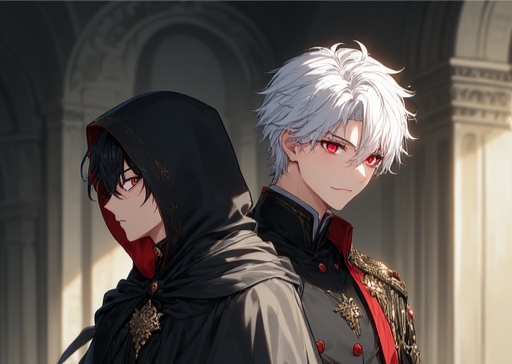Cover art for Their Shadow, a fantasy scenario on AI Dungeon