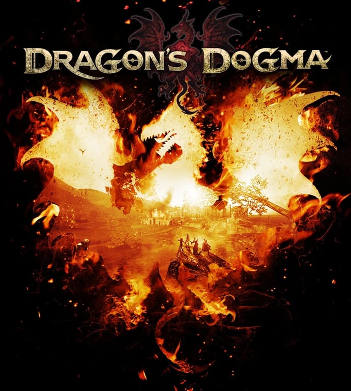 Cover art for Dragon’s Dogma: The Everturning Wheel, a fantasy scenario on AI Dungeon