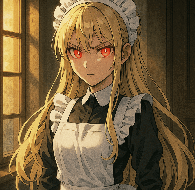 Cover art for A Maid's Insistence., a manor scenario on AI Dungeon