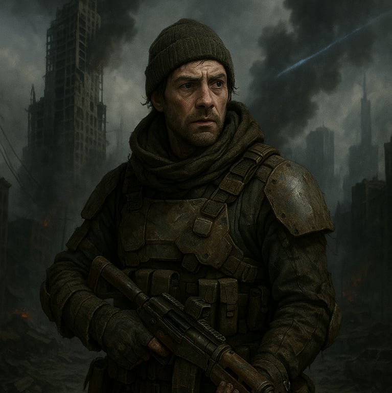 Cover art for Chechen war, a warfare scenario on AI Dungeon