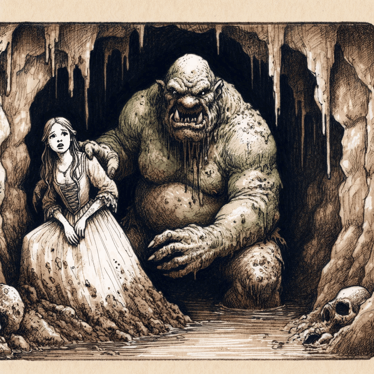 Cover art for Of Ogres and Fairytales., a fantasy adventure on AI Dungeon