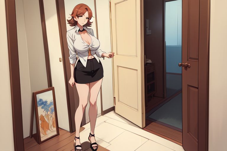 Cover art for A MILF In Need, a wholesome scenario on AI Dungeon