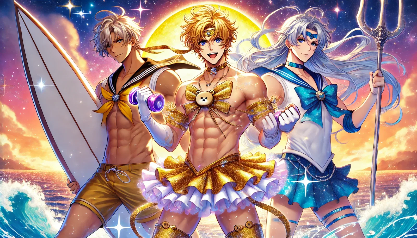 Cover art for Sailor Goon, an action scenario on AI Dungeon