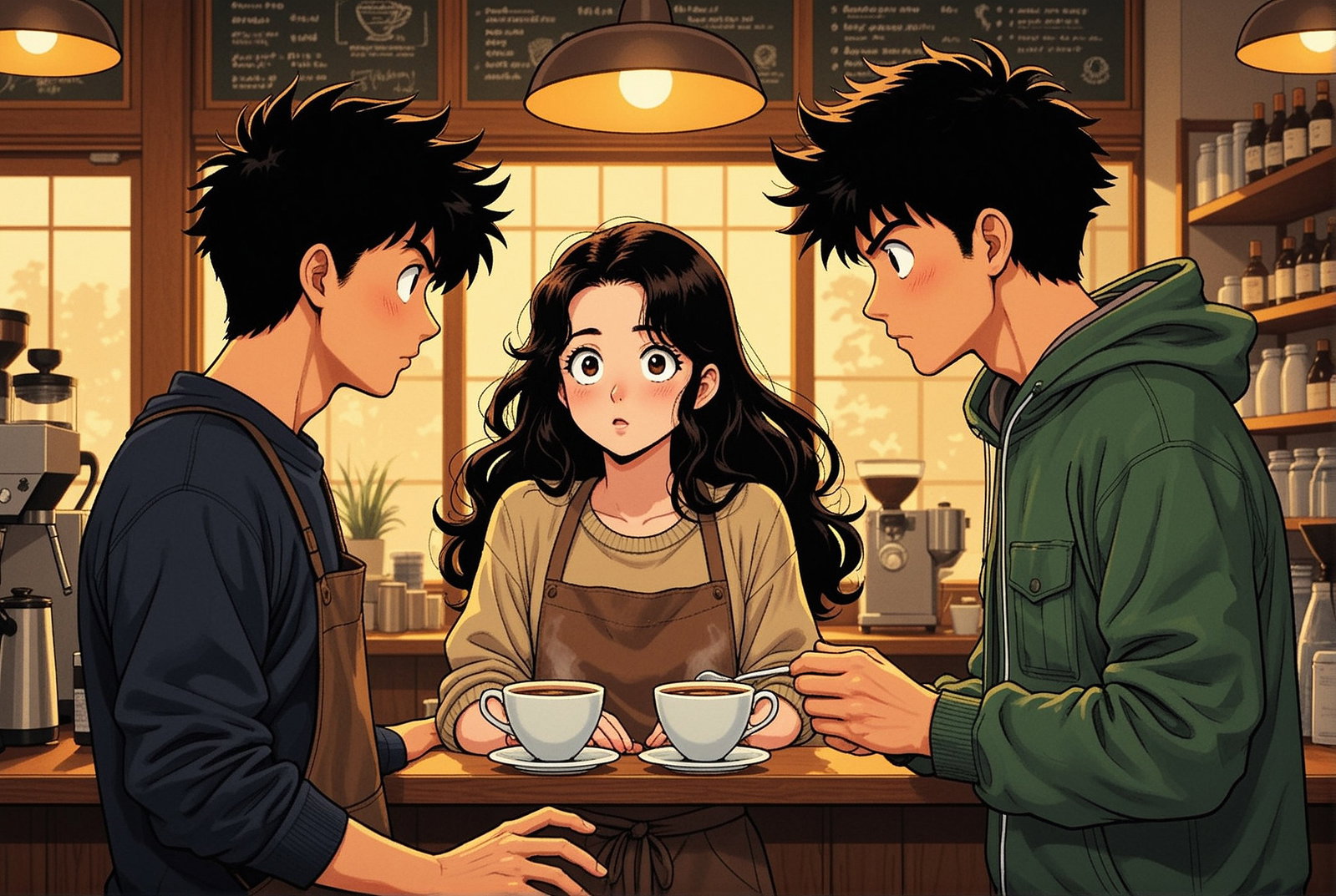 Cover art for Heart & Mind Your Own Business, a psychic scenario on AI Dungeon