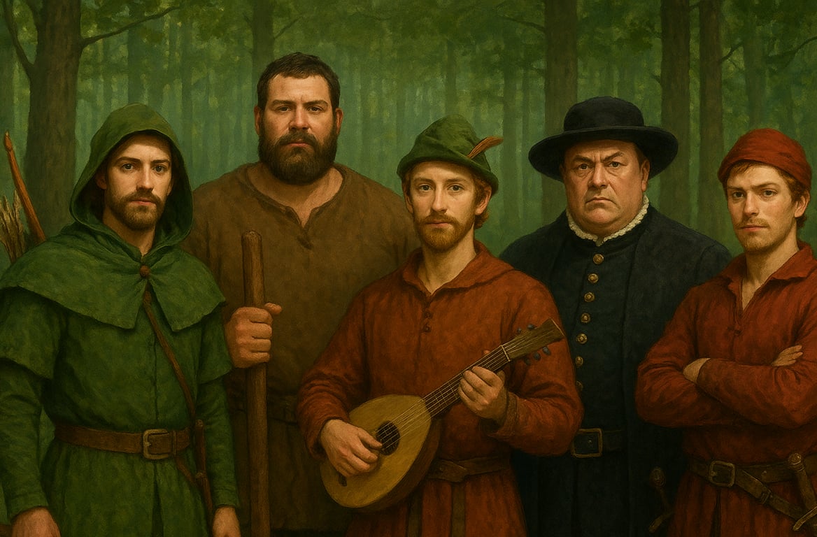 Cover art for Sherwood, a robin hood scenario on AI Dungeon