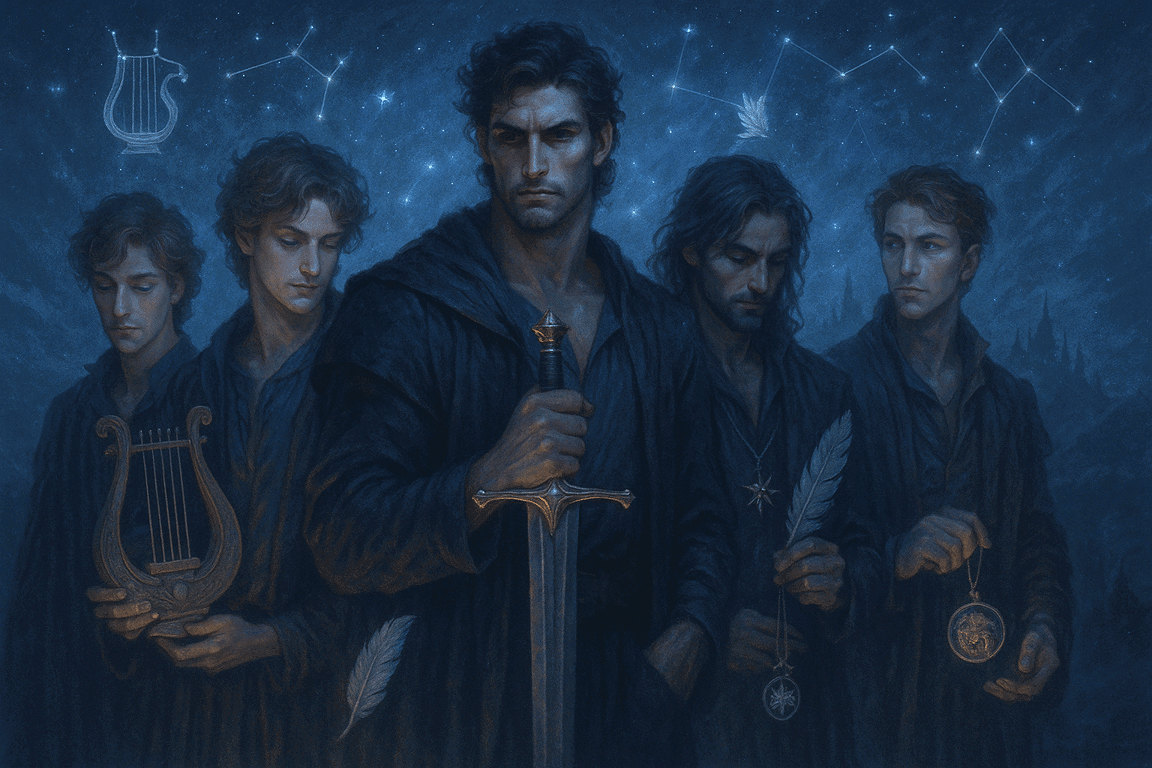 Cover art for Fallen Constellarium, a constellation scenario on AI Dungeon