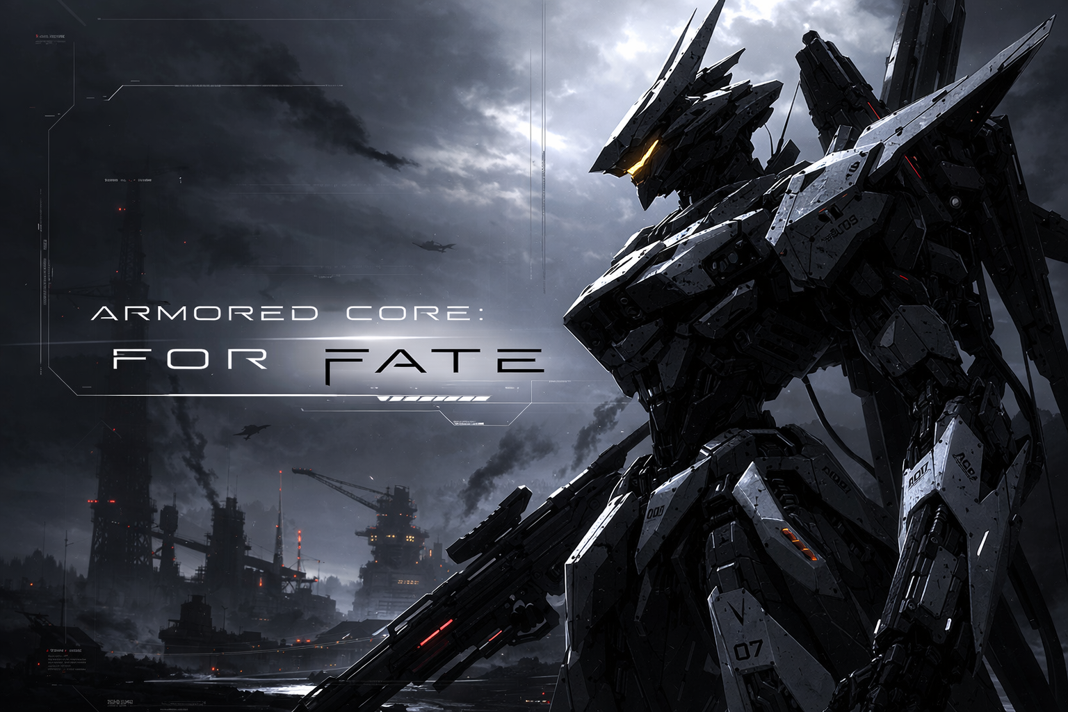 Cover art for Armored Core: For Fate, an auto cards scenario on AI Dungeon