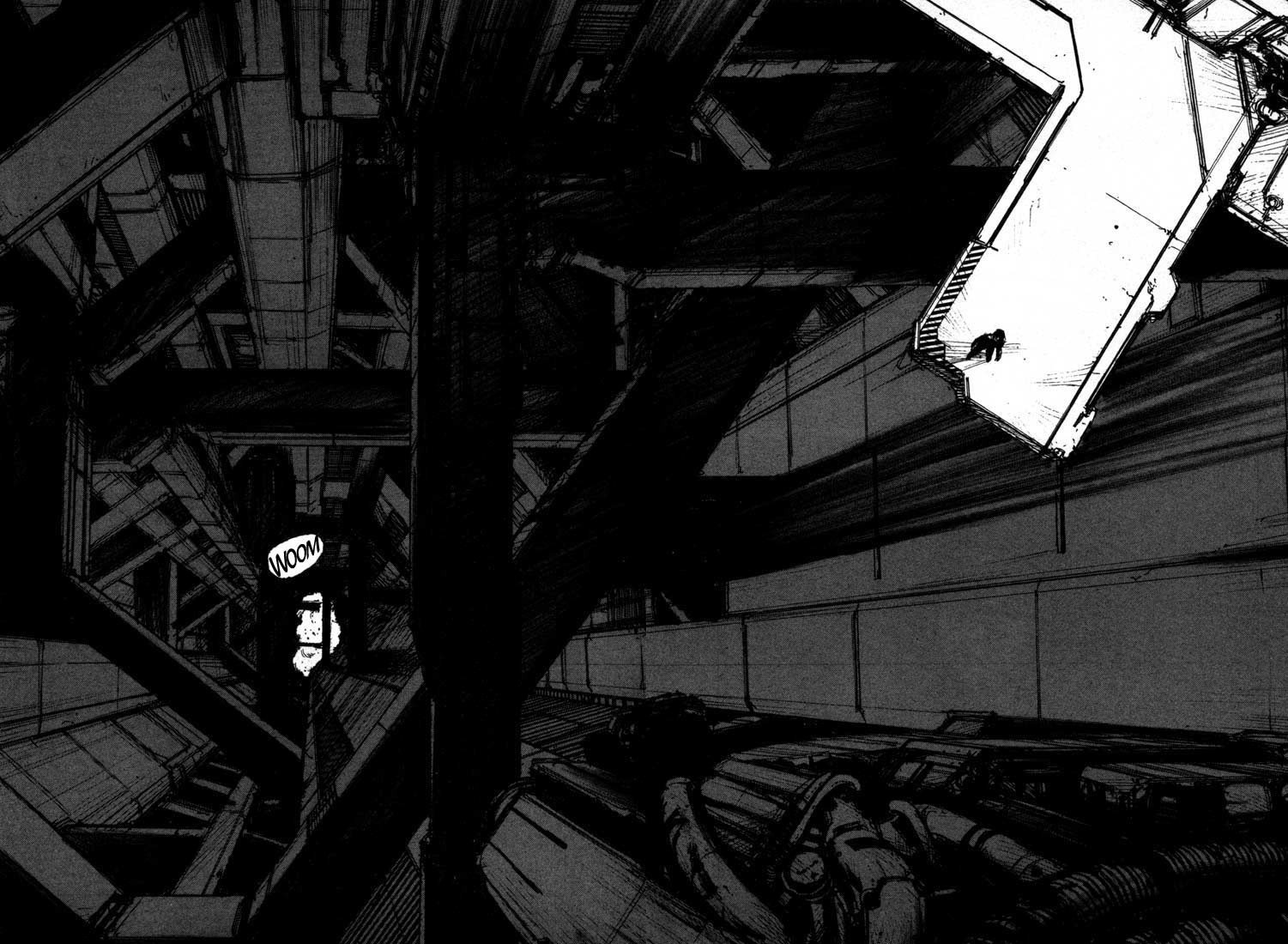 Cover art for Blame! - The Endless City, a dystopian scenario on AI Dungeon