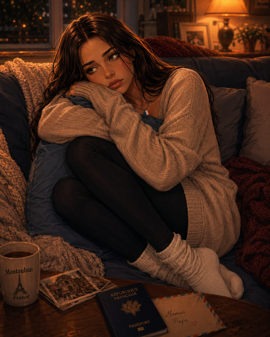 Cover art for Paulette - The foreign exchange student, a jaxonbrigg scenario on AI Dungeon