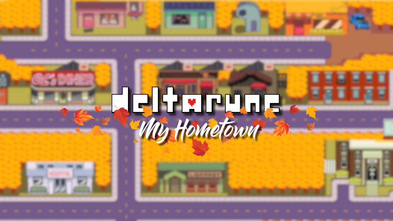 Cover art for Deltarune - My Hometown v1.7, an undertale scenario on AI Dungeon