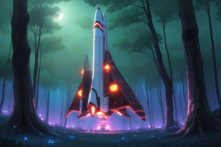 Cover art for Space ship Aurora, a space scenario on AI Dungeon
