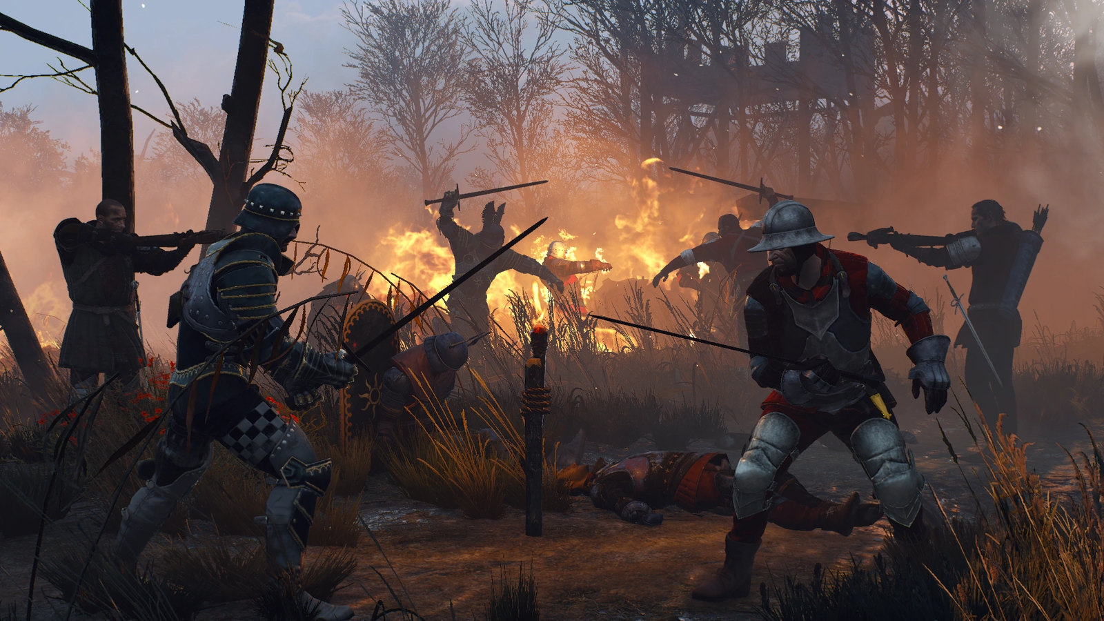 Cover art for World of the Witcher, a fantasy scenario on AI Dungeon