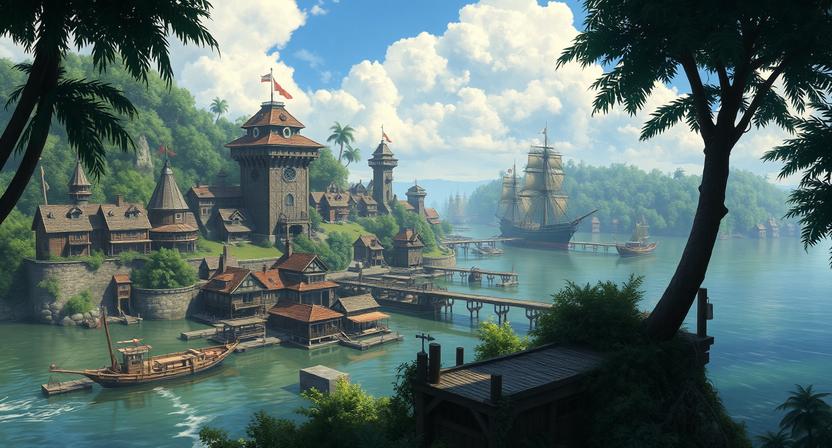 Cover art for Sanctuary ðŸŽ, a fantasy scenario on AI Dungeon