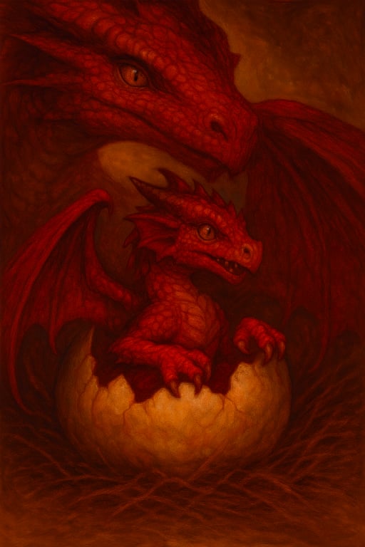 Cover art for The Hatchling, an offmetagamer scenario on AI Dungeon