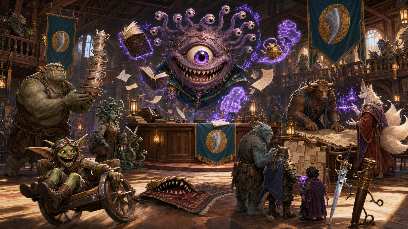 Cover art for You Are An Adventurer, a fantasy scenario on AI Dungeon