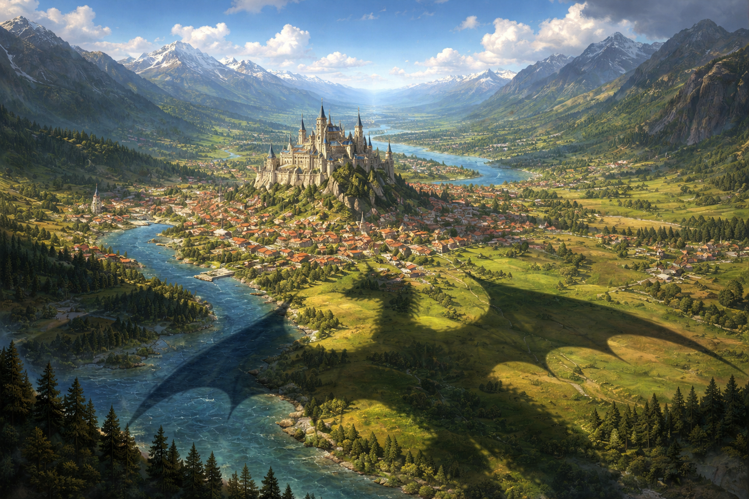 Cover art for You Are A Dragon, an offmetagamer scenario on AI Dungeon