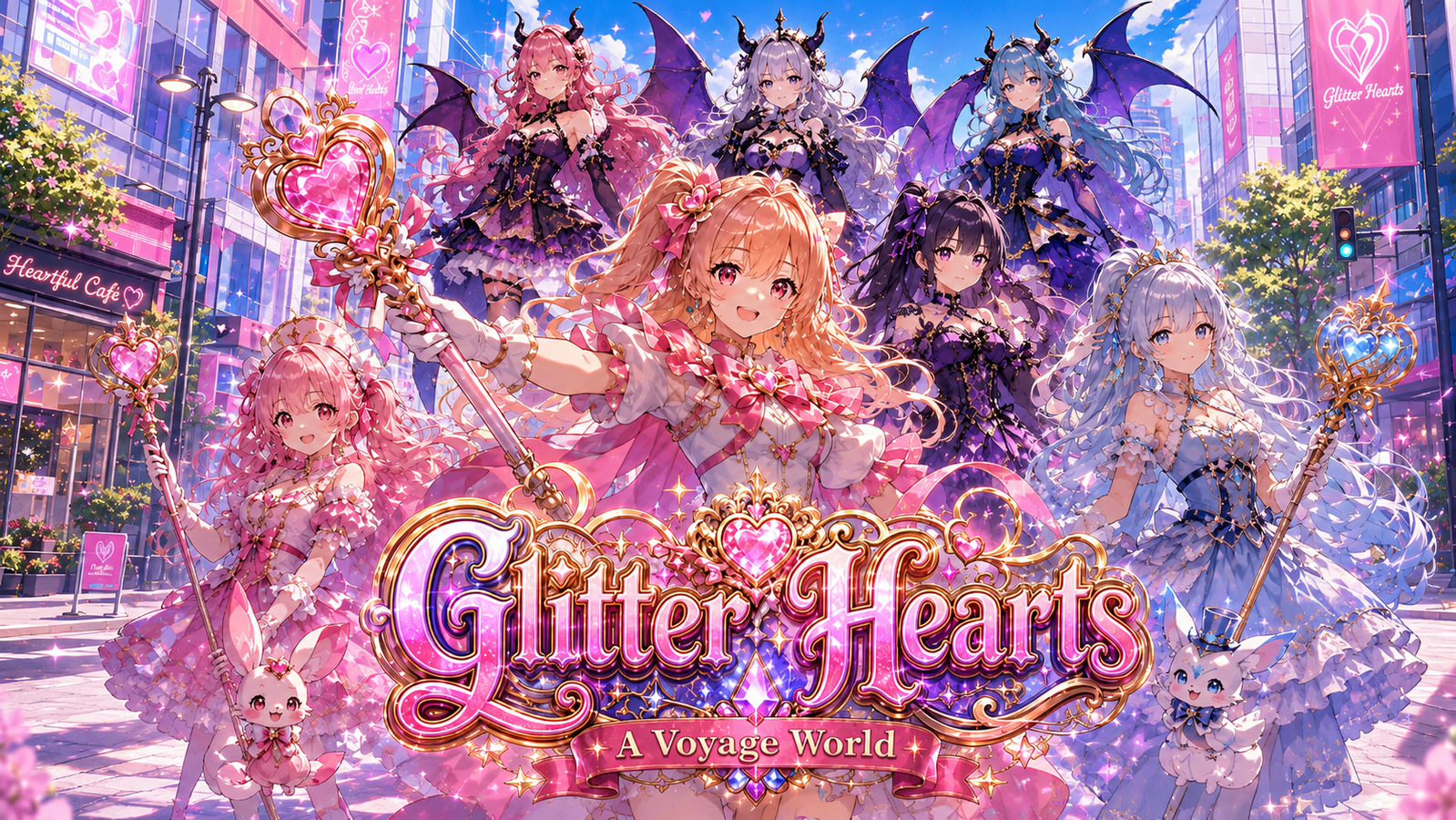 Cover art for Glitter Hearts Evolved RPG - Play Test on Voyage