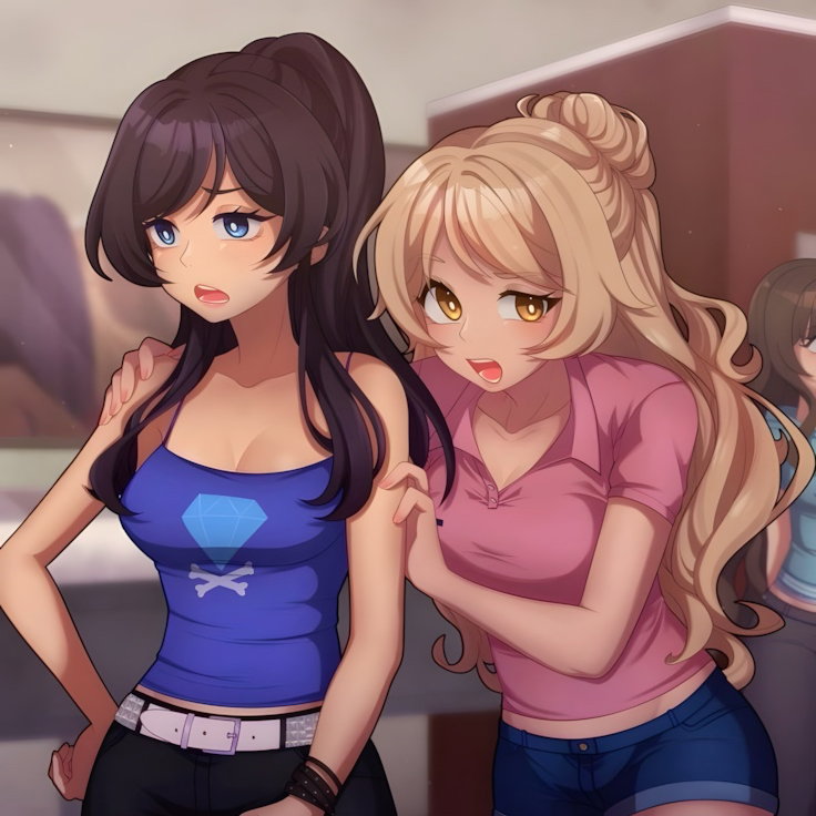 Cover art for Class of ‘09, a high school scenario on AI Dungeon
