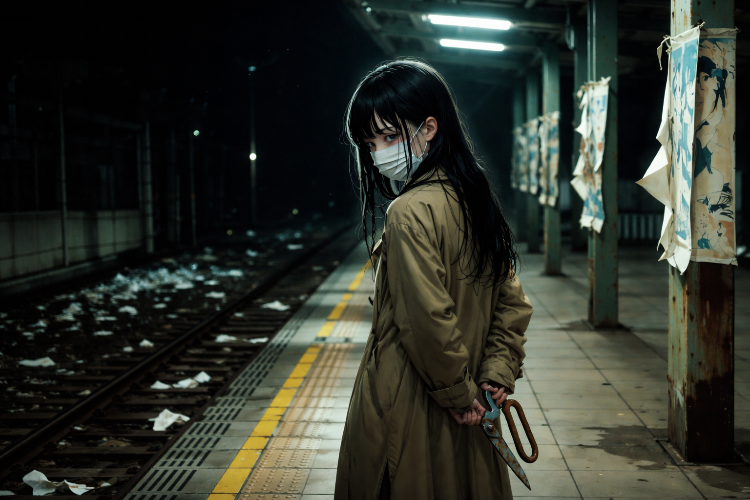 Cover art for โ๐ฟ๐ค ๐ฎ๐ค๐ช ๐ฉ๐๐๐ฃ๐ ๐โ๐ข ๐ฅ๐ง๐๐ฉ๐ฉ๐ฎ~?โ ๐, a horror scenario on AI Dungeon